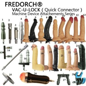 Насадки для секс-машины fredorch разные
